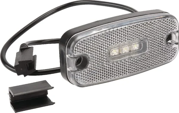 Non Branded - 6SU11034WL50 - Umrissleuchte LED Rechteckig Weiss Aufschraubbar
