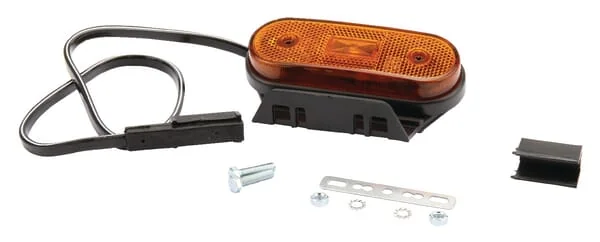 Non Branded - 6SU11935GLB50 - Markierungsleuchte LED Rechteckig 12/24V Orange Aufschraubbar 119x35x46mm