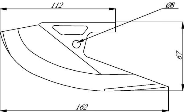 Non Branded - 802148571N - Pflugschar Nordsten