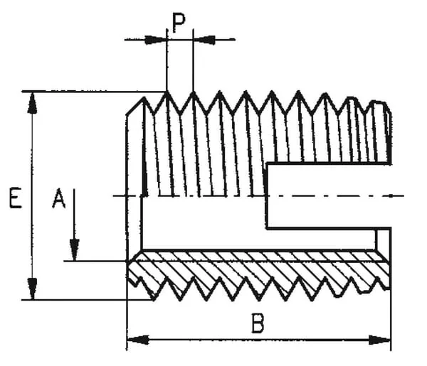 Non Branded - 883021018 - Ensat-Gewindeeinsatz M10x18