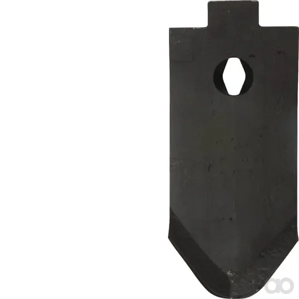 Non Branded - 92229N - Kultivatorzinke 400x100x12mm, Gerade, 1 Loch, Geeignet Fuer Kerner