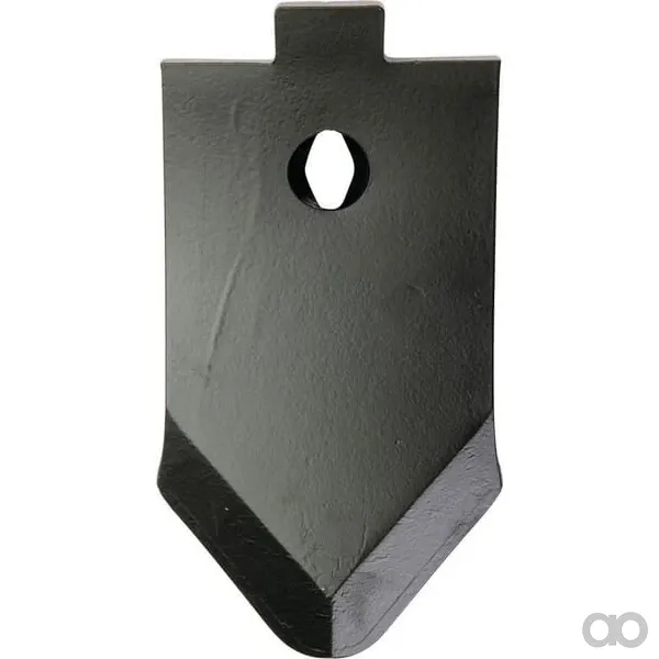 Non Branded - 92237N - Kultivatorzinke 360x120x12mm, Gebogen, 1 Loch, Geeignet Fuer Kerner