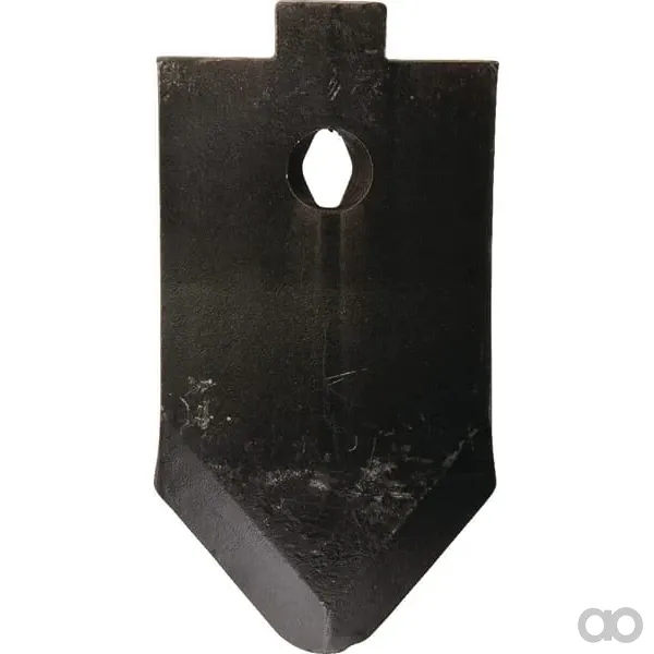 Non Branded - 92238CN - Kultivatorzinke 370x120x12mm, Gerade, 1 Loch, Geeignet Fuer Kerner