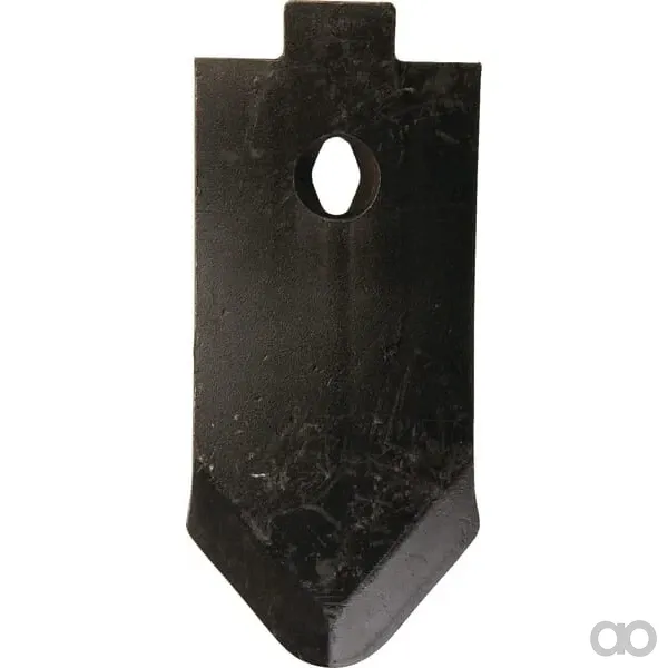 Non Branded - 92344CN - Konica Kultivatorschar 250x100x12mm, Gerade, 1 Loch, Geeignet Fuer Kerner