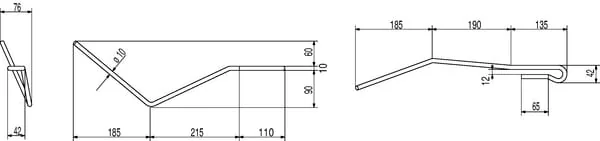 Non Branded - 952588N - Amazone Eggezinke Rechts Aussen