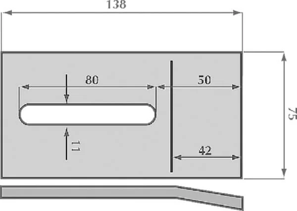Non Branded - AB070001 - Schaber 140x75mm