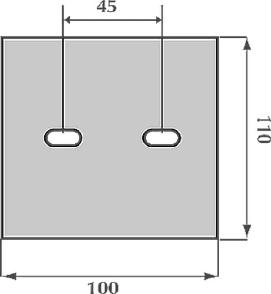 Non Branded - AB080017 - Schaber 100x110mm Lely