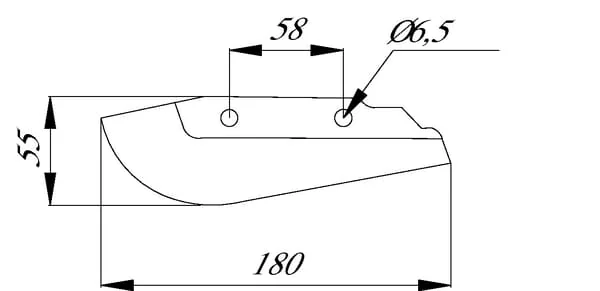 Non Branded - AC495924N - Pflugschar Accord