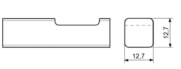 Non Branded - BE151W - Spatmeißel 35x118mm 12,3mm S
