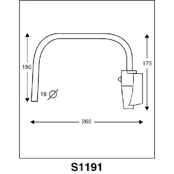 Non Branded - CA3001191 - Spiegelarm