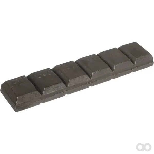 Non Branded - CCB2405023N - Verschleissstreifen Chocky-Bar 240x50x23mm Gekerbt