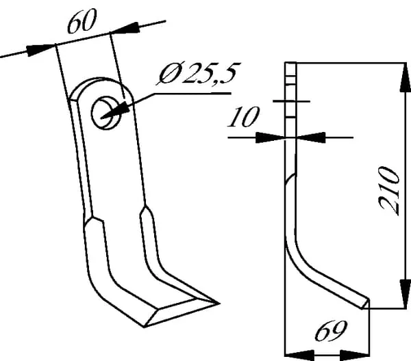 Non Branded - CK1400 - Breviglieri Mulchmesser