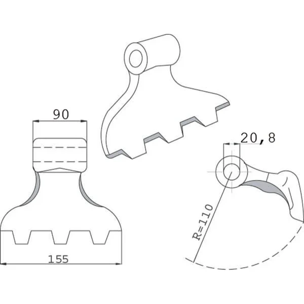 Non Branded - CK4370 - Mulchhammer Nobili