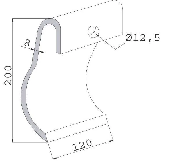 Non Branded - CK444 - Topper-Messer