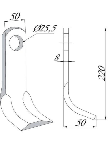 Non Branded - CK4960 - Pendelmesser Rhc