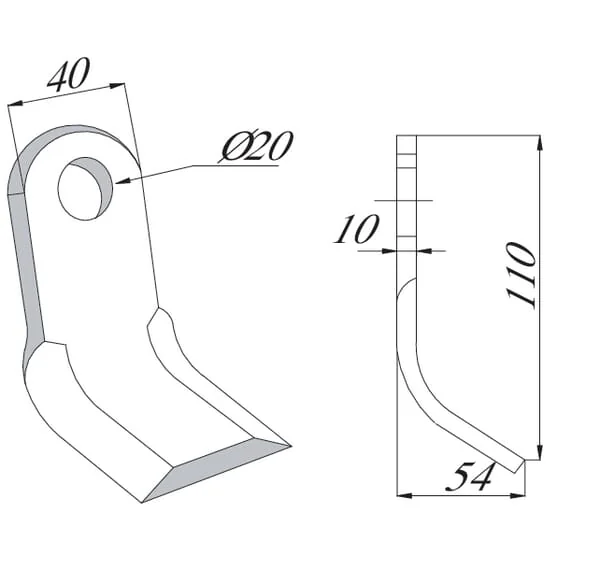 Non Branded - CK5520 - Pendelmesser Sicma (M)