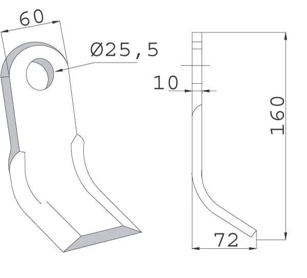 Non Branded - CK5920 - Schlegelmesser Tortella