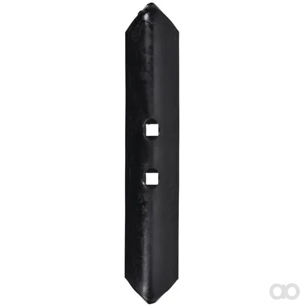 Non Branded - CP100302 - Kultivatorspitze 260x60x6mm Umkehrbar Gebogen 2 Loecher