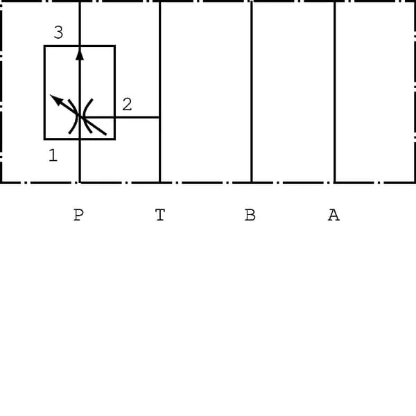 Non Branded - CP3102M03001 - Druckausgleicher 3-Wege NG6