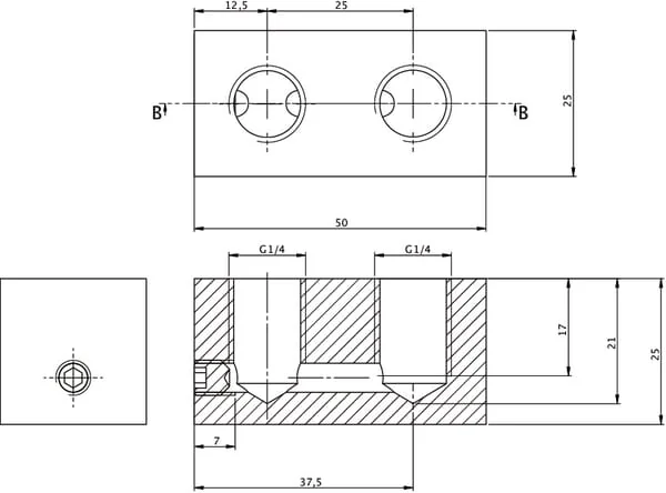 Non Branded - CWP214 - CWP Verteilerblock Einzeln