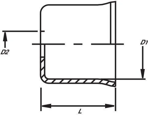 Non Branded - FB11 - Muffe Fuer Kraftstoffschlauch Diameter 11x15mm DN7,3 Stahl / Verzinkt