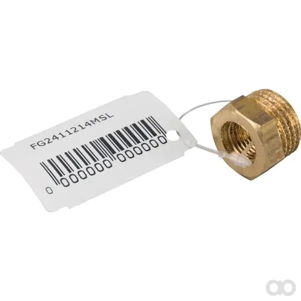 Non Branded - FG2411214MSL - Messing-Reduzierstueck F 1/4" x M 1/2"