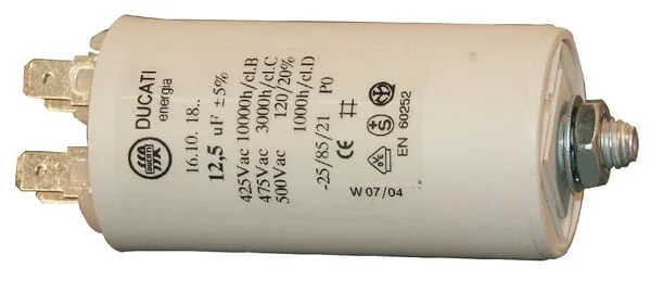 Non Branded - FGP453787 - Kondensator Mit Stecker, 80 uF