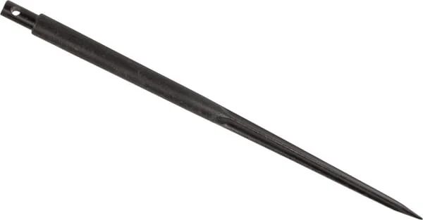 Non Branded - FT486442 - Ladeschaufelzinke, Gerade, Doppel-T-Profil 30x820mm, Spitzzinke Mit Diameter 10-Splint, Schwarz