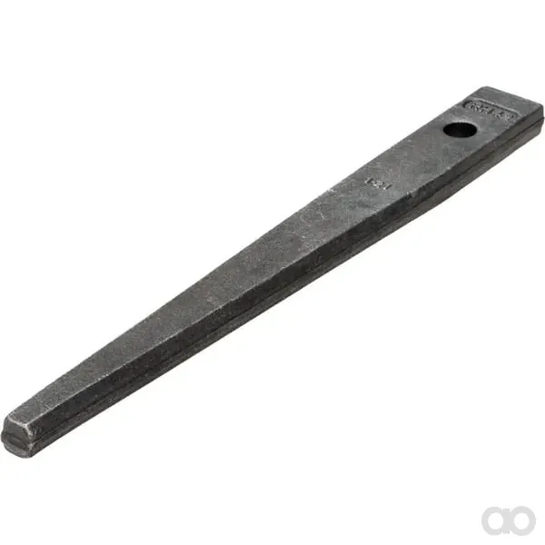 Non Branded - KE0702 - Messer für Kreiselegge Links/Rechts, Länge 390 mm, Geeignet für Kuhn