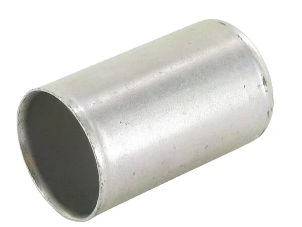Non Branded - KL070404 - Muffe Fuer Klimaanlagenschlauch Diameter 19,3x35mm DN9,5 Stahl / Verzinkt / Weiss Passiviert