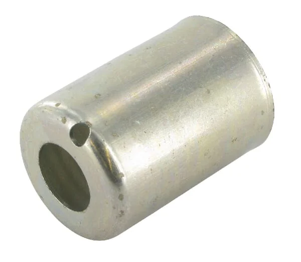 Non Branded - KL070405 - Muffe Fuer Klimaanlagenschlauch Diameter 23,3x35mm DN12 Stahl / Verzinkt / Weiss Passiviert