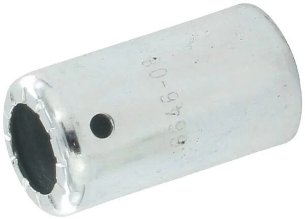 Non Branded - KL070705 - Muffe Fuer Klimaanlagenschlauch Diameter 18x35mm DN12 Stahl / Verzinkt / Weiss Passiviert