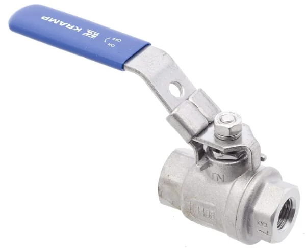 Non Branded - KS14FRVS - Kugelhahn, Edelstahl, 2XF 1/4''