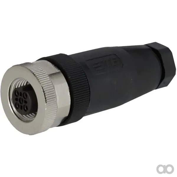 Non Branded - M1204FE18B - Stecker 4-Pol. Buchse M12 Code-B