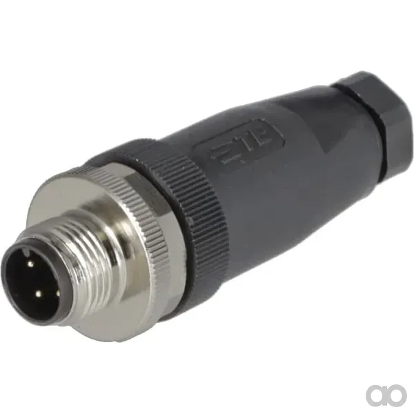 Non Branded - M1204MA18A - Stecker 4 Pol. Stecker M12 Code-A