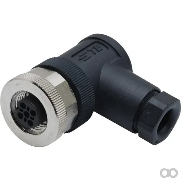 Non Branded - M1205FE90A - Stecker 5 Pol. Buchse M12 Code-A, 90 Grad
