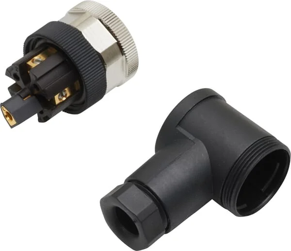 Non Branded - M1205FE90A - Stecker 5 Pol. Buchse M12 Code-A, 90 Grad