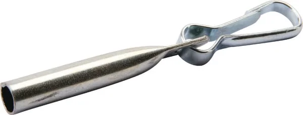 Non Branded - PL10188 - Crimpseil / Bungee-Endstueck Diameter 6mm Mit Clip