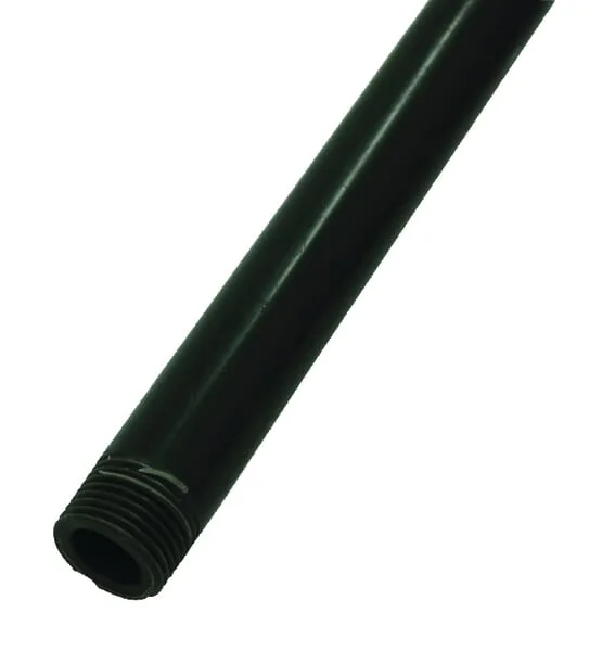 Non Branded - PVC7121100T - Gestaengerohr 1100 mm 1/2" Mit Gewinde