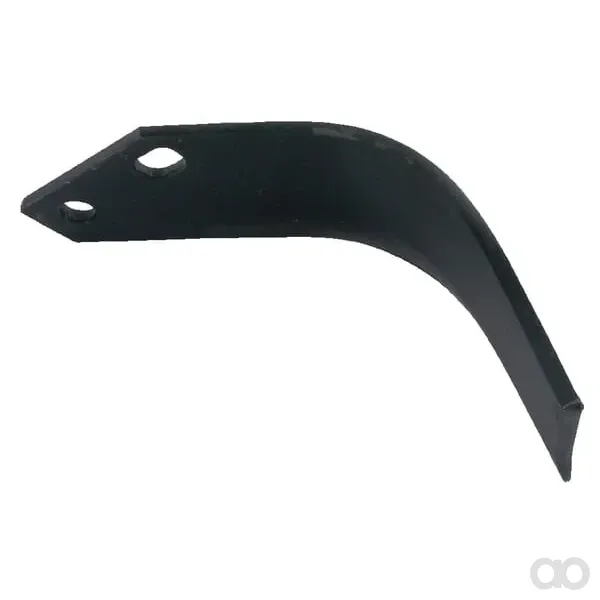 Non Branded - RB02957D - Rotovator-Messer Rechts 185x88x65mm 6mm Dick Geeignet für Goldoni