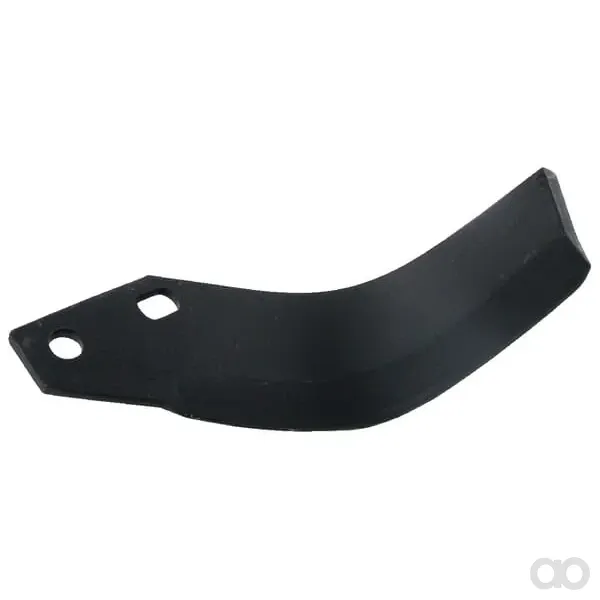 Non Branded - RB02957D - Rotovator-Messer Rechts 185x88x65mm 6mm Dick Geeignet für Goldoni