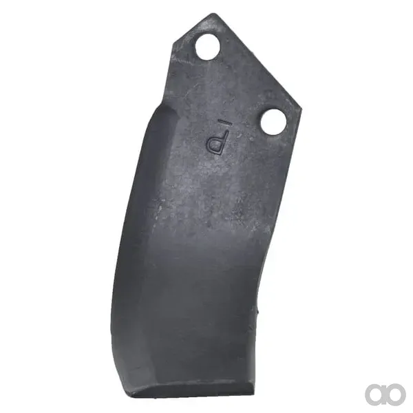 Non Branded - RB4585 - Rotovator-Messer Rechts 204x141x80mm 8mm Dick Geeignet Für Pegoraro