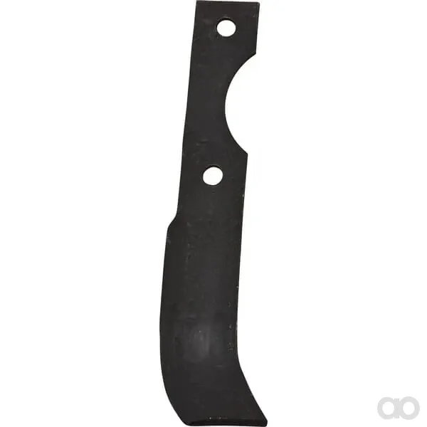 Non Branded - RB61612 - Rotovator-Messer Rechts 198x48x30mm 4 mm Dick Geeignet für Agria
