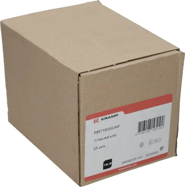 Non Branded - RB71635UNF - Schraube mit Mutter 7/16x35mm, 12,9 Howard