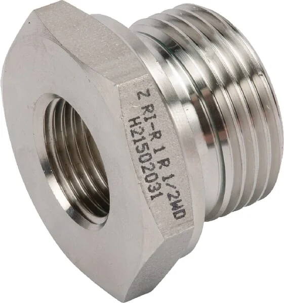 Non Branded - REDR112WDSS - Reduzierstueck Aussengewinde/Innengewinde 1" BSP x 1/2" BSP WD SS