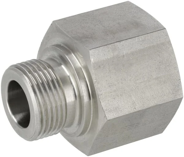 Non Branded - REDR341SS - Reduzierstueck Aussengewinde/Innengewinde 3/4" BSP x 1" BSP SS