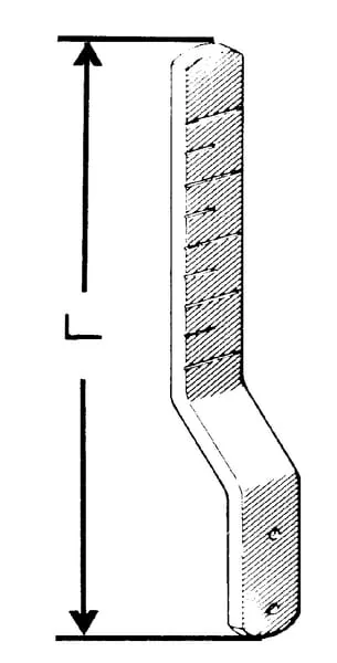 Non Branded - RS1084 - Griff 30x10mm