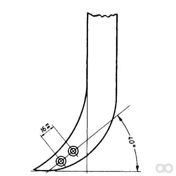 Non Branded - RS1086C - Schaft 30x10 340mm