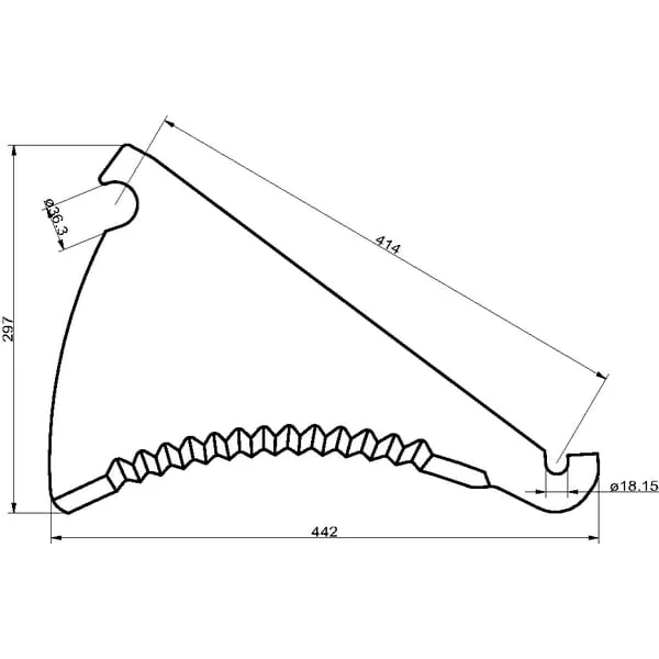 Non Branded - SM74810 - Silage-Messer Kemper