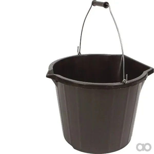 Non Branded - TZ6200 - Industrieeimer 14 L, Schwarz